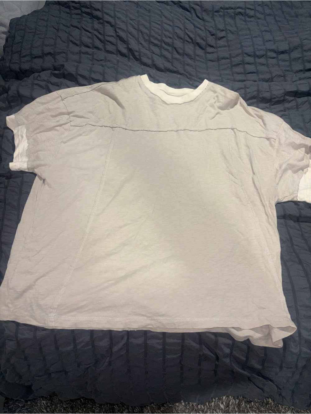 Wonens Cream Short-Sleeve Crewneck Shirt